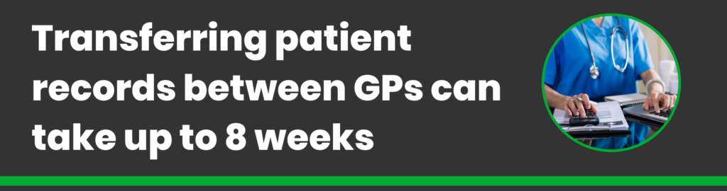 Transfer of patient records